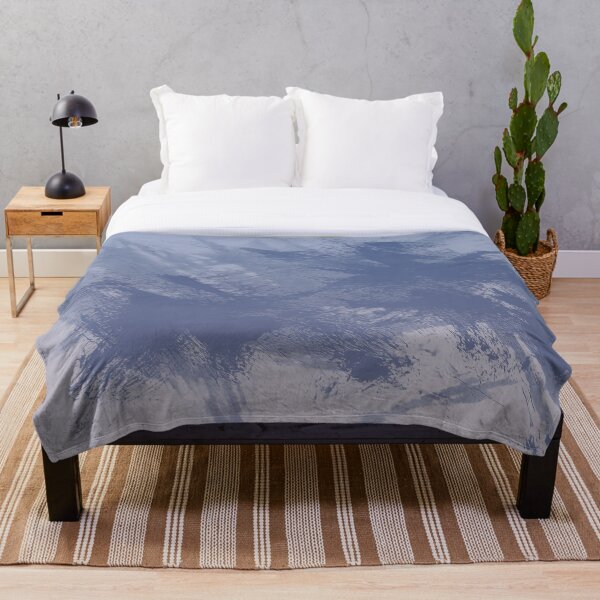 Item preview, Abstract Brush Strokes and Smudges in Lavender Blue designed and sold by TiendaDesign.