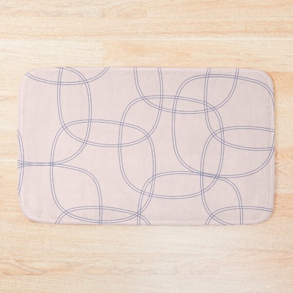 Item preview, Minimalist pink geometrical pattern designed and sold by Thegentleshop.