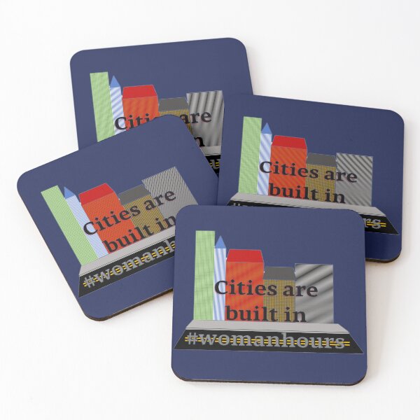 Item preview, Cities are built in #womanhours designed and sold by Hardhats.