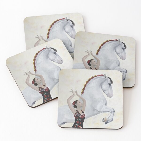 Item preview, Spanish Woman and Horse designed and sold by Kathysartroom.