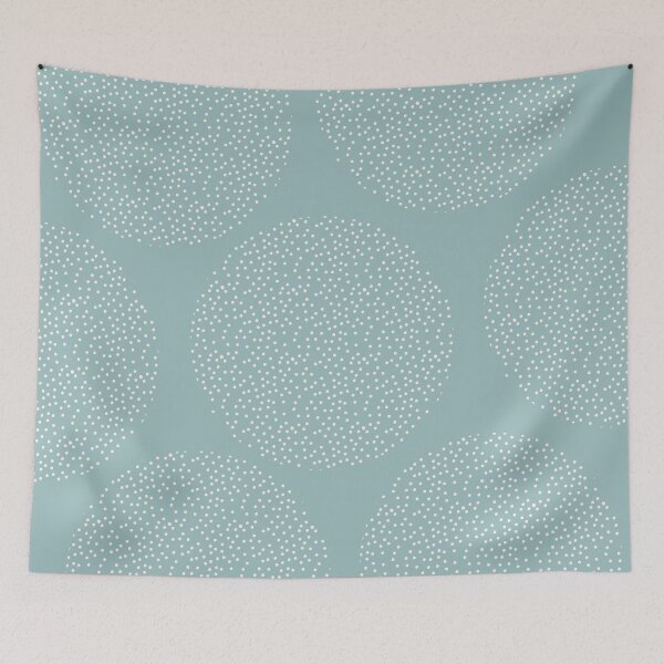 Item preview, Minimalistic blue calming pattern designed and sold by Thegentleshop.