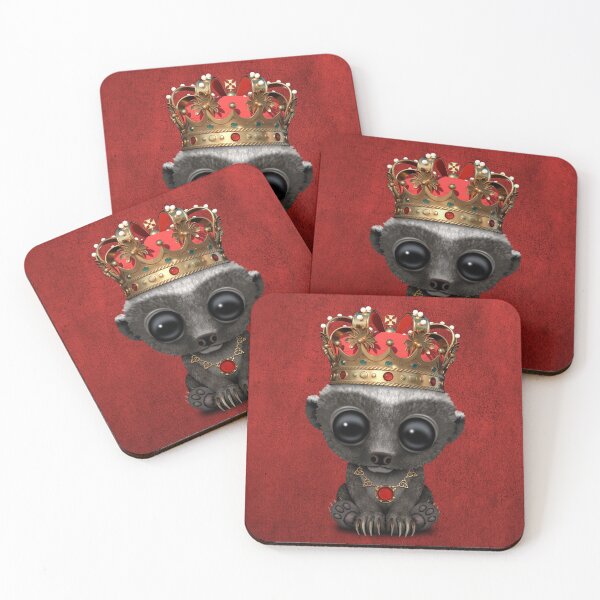 Item preview, Cute Royal Honey Badger Wearing Crown  designed and sold by JeffBartels.