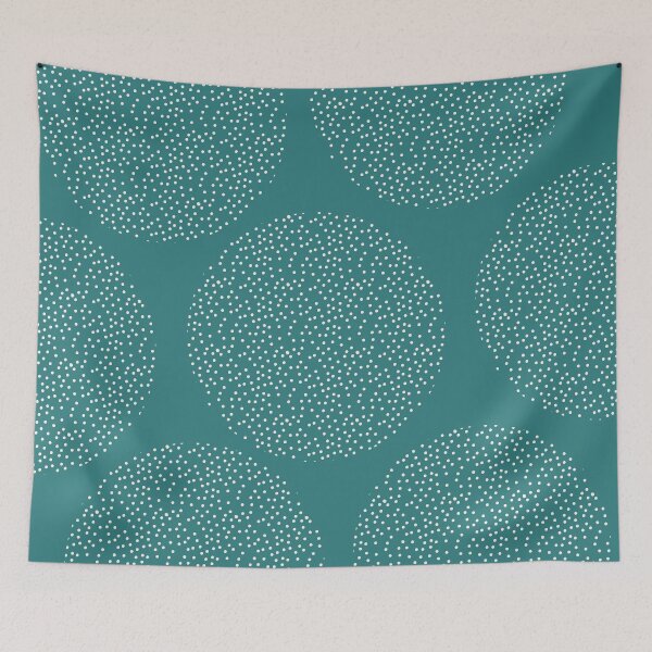 Item preview, Minimalistic ocean blue pattern designed and sold by Thegentleshop.