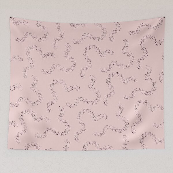 Item preview, Pink  funky shapes pattern designed and sold by Thegentleshop.