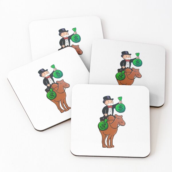 Item preview, Mr. Monopoly riding a camel with money designed and sold by Custom Shop.