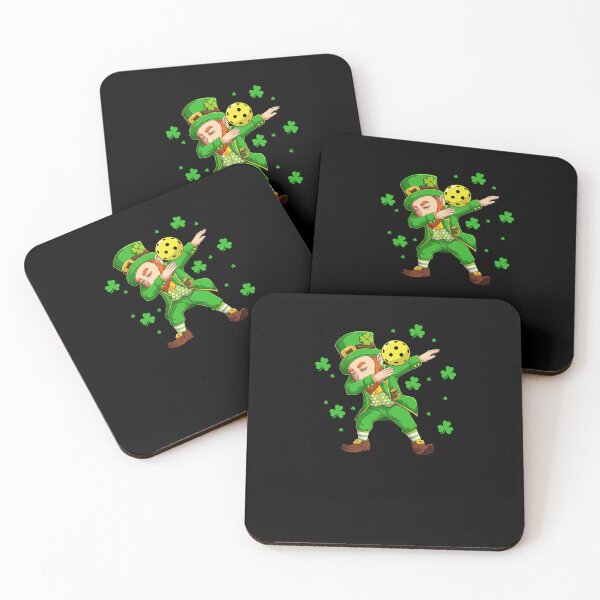 Item preview, Pickleball Dabbing Leprechaun Funny Irish St Patricks Day designed and sold by Dressed For  Duty.