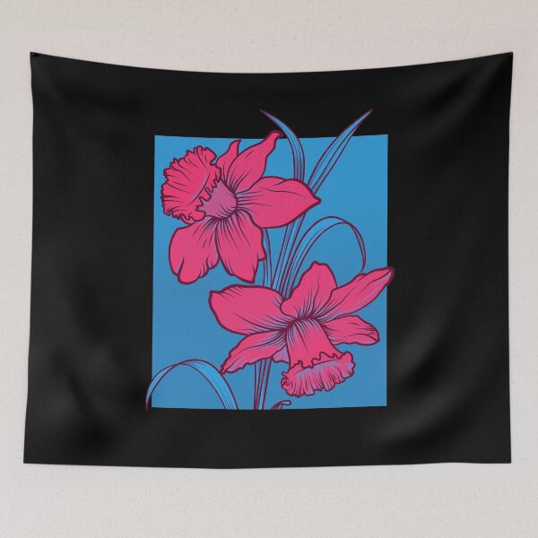 Item preview, Daffodil Gradient Blue and Pink designed and sold by Radical Chill.