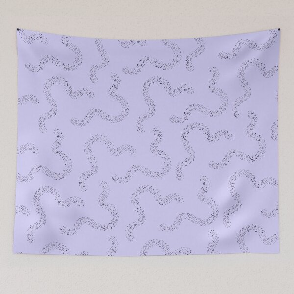 Item preview, Purple funky shapes pattern designed and sold by Thegentleshop.