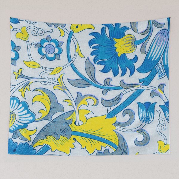 Item preview, Blue Yellow Floral Lodden Pattern designed and sold by fowons.