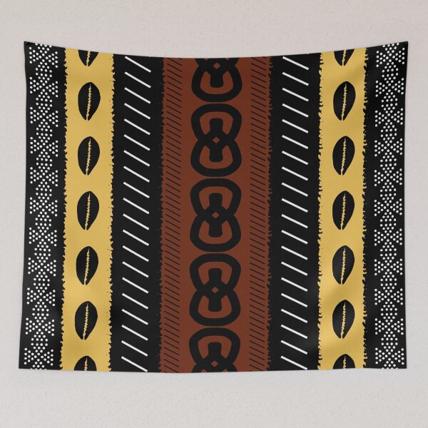 Item preview, African Bogolan Fabric Design designed and sold by funkyvibes.