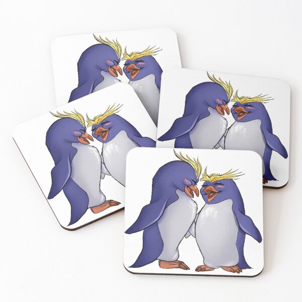 Item preview, Macaroni Penguin Sweethearts designed and sold by StewartAllison.