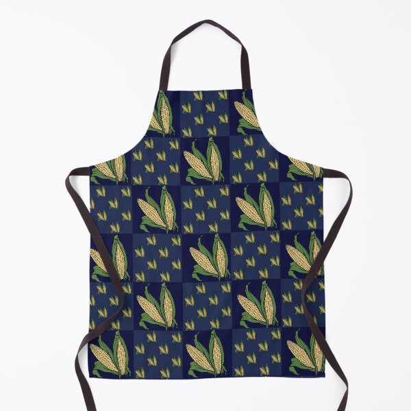 Item preview, Blue green yellow sweetcorn checkered pattern  designed and sold by TipTopTapo.
