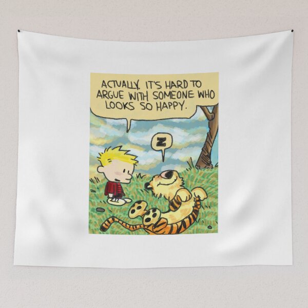 Item preview, it is hard to argue with someone who looks so happy designed and sold by remerasnerdas.