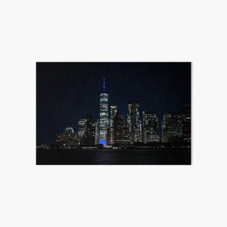 Artikel-Vorschau von New Yorker Nachtlichter - Skyline, designt und verkauft von Trent Legaspi.