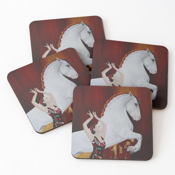 Item preview, Spanish Dancer and White Stallion designed and sold by Kathysartroom.