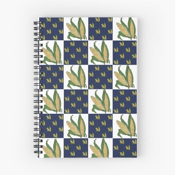 Item preview, Blue green yellow sweetcorn checkered pattern  designed and sold by TipTopTapo.