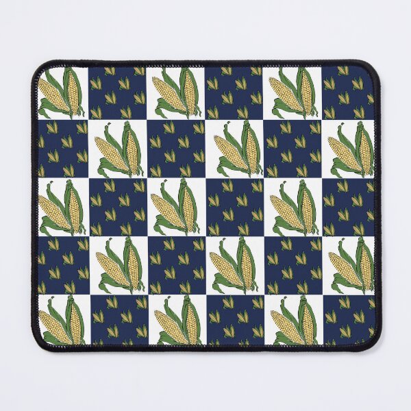 Item preview, Blue green yellow sweetcorn checkered pattern  designed and sold by TipTopTapo.