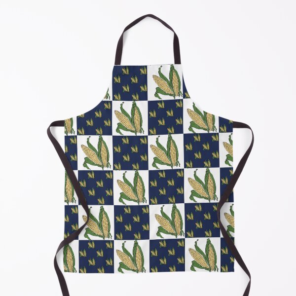 Item preview, Blue green yellow sweetcorn checkered pattern  designed and sold by TipTopTapo.