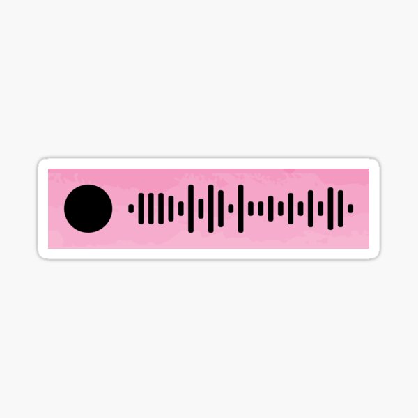 Badge for Sale avec l'œuvre « Code Spotify d'enregistrement RED