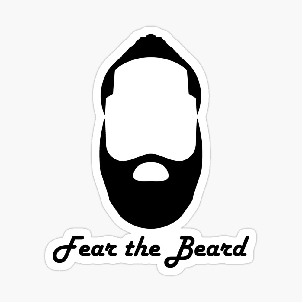 James Harden 13 Fear the beard nba brooklyn | Poster