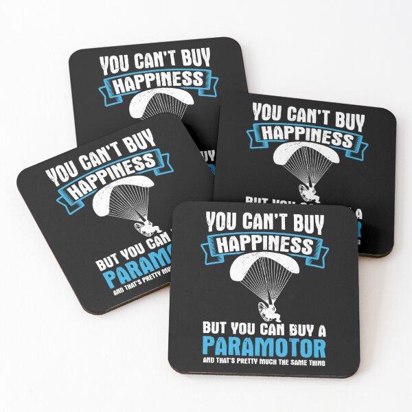 Item preview, You Cant Buy Happiness Paramotor Powered Paragliding Pilot designed and sold by JeffPriapiStore.