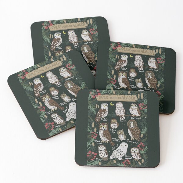 Item preview, owls found in Alaska designed and sold by kittyartstudio.