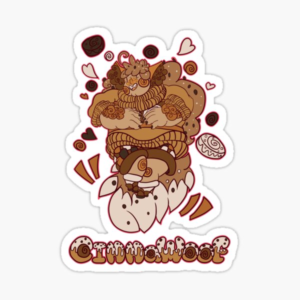 Cinnawoof Sticker