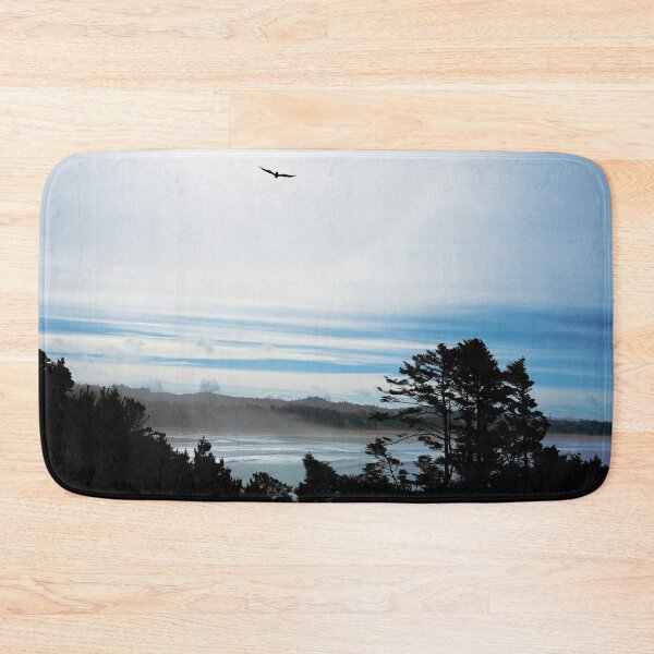 Item preview, Misty Morning on Agate Bay | Peaceful Shoreline View of Central Oregon Coast designed and sold by arlutai.