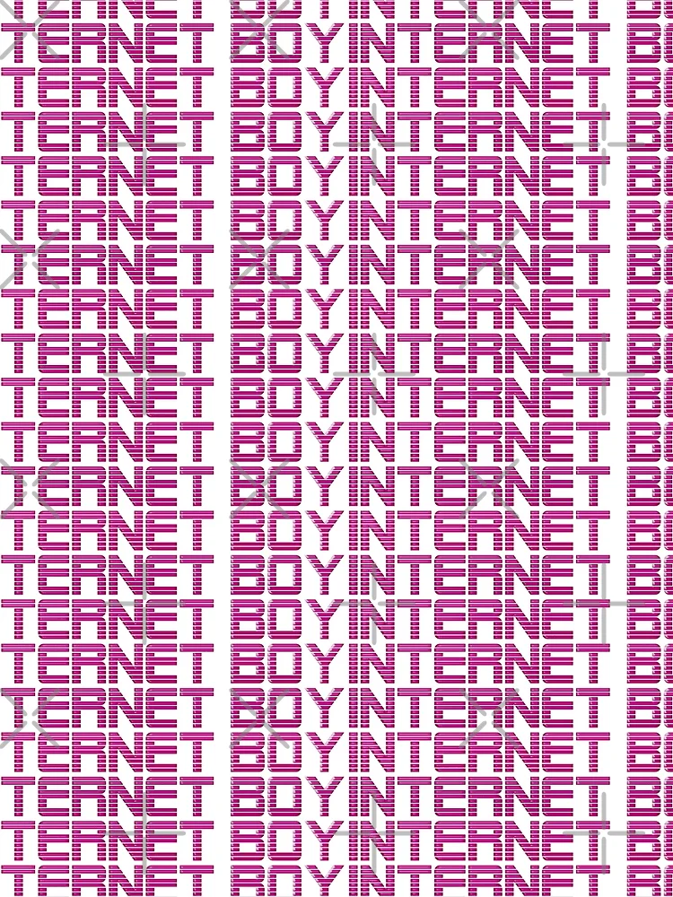 Thumbnail 3 of 3, Scarf, INTERNET BOY designed and sold by GutterDesigns.