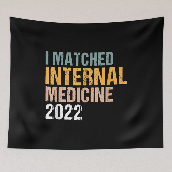 Item preview, I Matched Internal Medicine 2022 Residency Retro  designed and sold by terrycar.