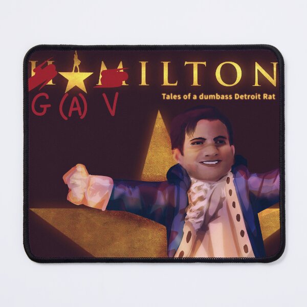 Item preview, GavMilton Poster (DBH Gavin Reed and Hamilton) designed and sold by mingyingink.
