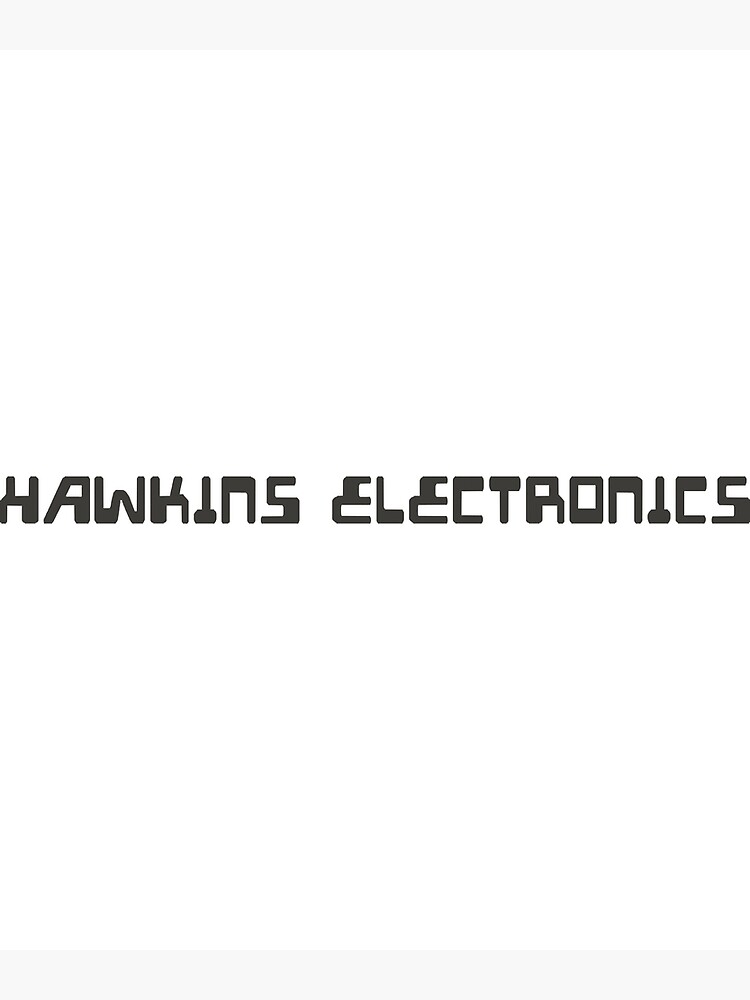 "Hawkins Electronics" Poster for Sale by CodelaCodiac Redbubble