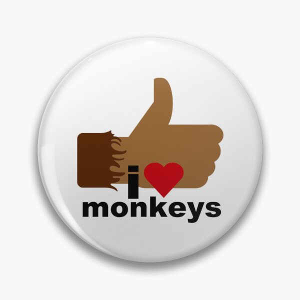 Item preview, I Love Monkeys designed and sold by CodelaCodiac.