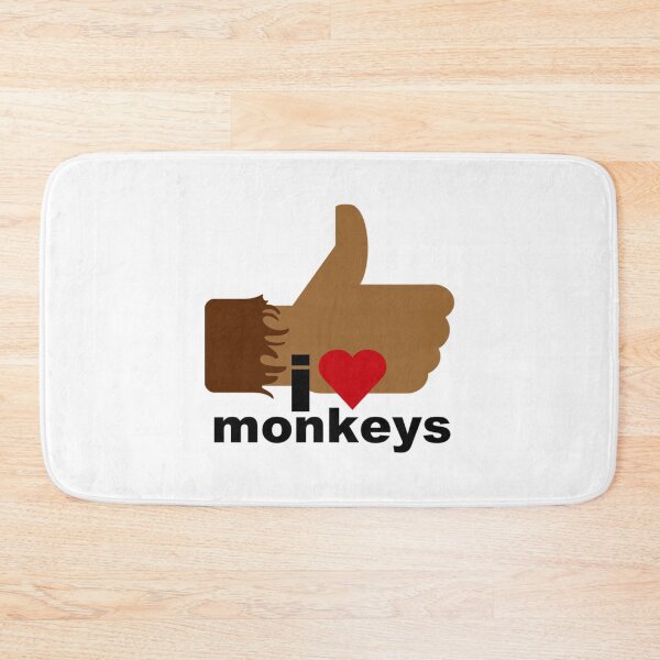 Item preview, I Love Monkeys designed and sold by CodelaCodiac.