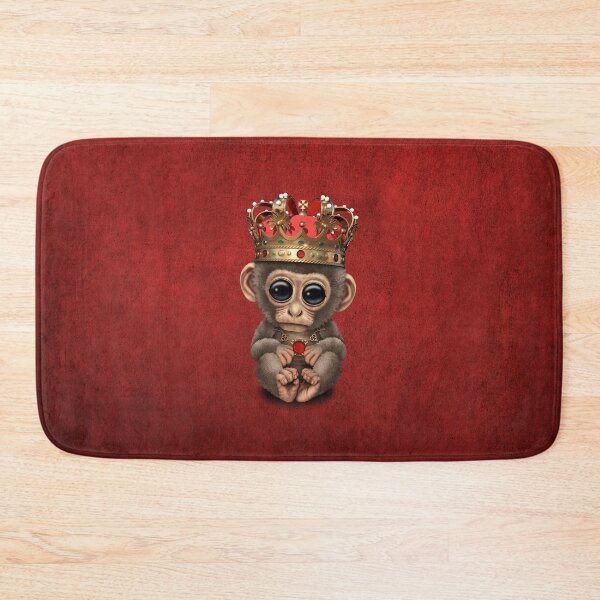 Item preview, Cute Royal Monkey Wearing Crown  designed and sold by JeffBartels.