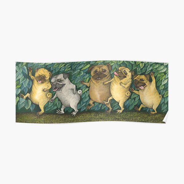 Where The Wild Pugs Are Poster