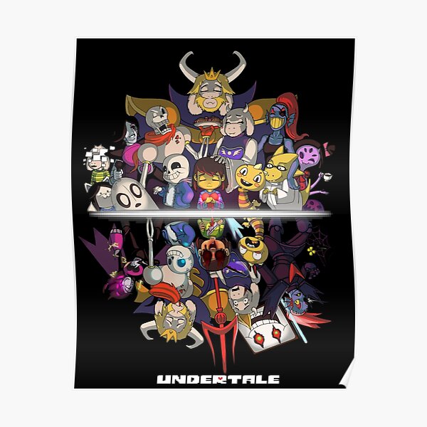 Undertale Posters Redbubble