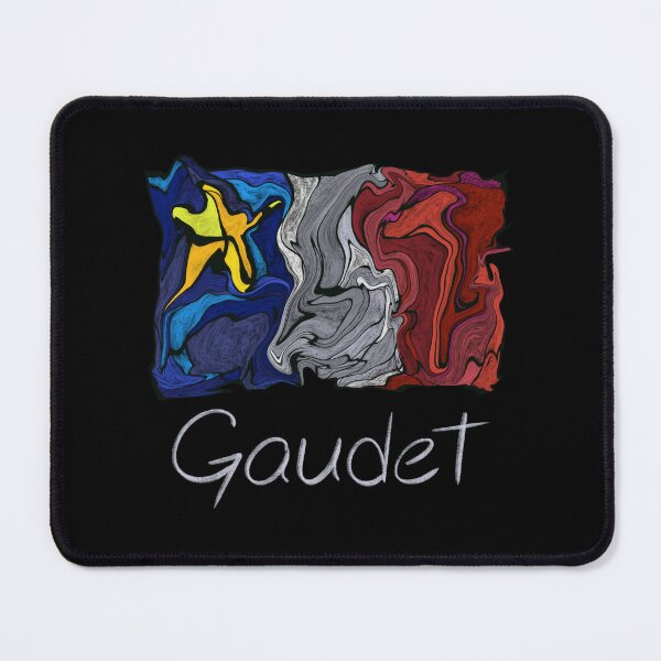 Item preview, Acadian Flag pastel liquid mosaic Gaudet - Drapeau acadien mosaïque liquide pastel vitrail Gaudet designed and sold by ColoursOfFrance.