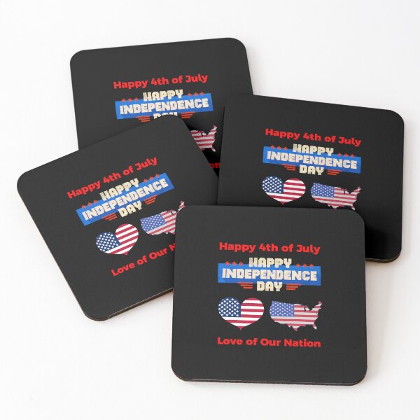 Item preview, Happy 4th of July Love of Our Nation designed and sold by teewearstyle.