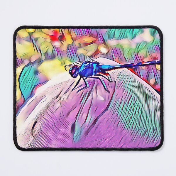 Item preview, Dragonfly in a Small Rural Waterfall designed and sold by CDMCustom.