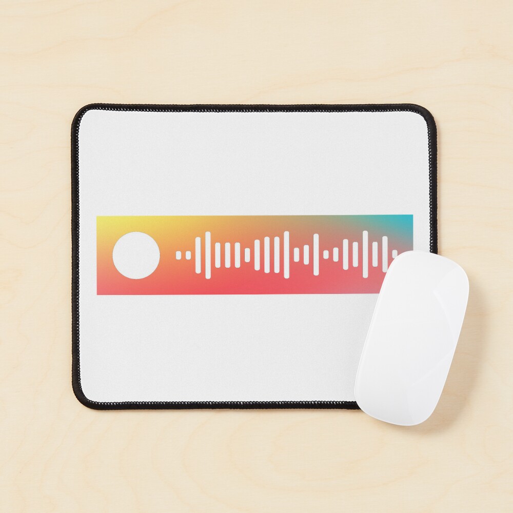 Mousepad con Spotify Code