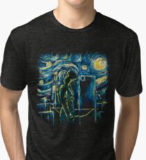 Starling Night (Arrow & Van Gogh) Tri-blend T-Shirt