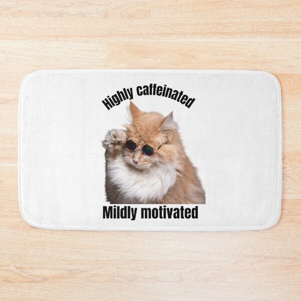 Item preview, Highly caffeinated mildly motivated  designed and sold by Tanuja  Sharma.