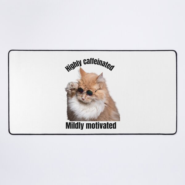 Item preview, Highly caffeinated mildly motivated  designed and sold by Tanuja  Sharma.