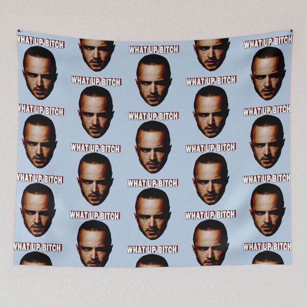 Item preview, WHAT UP BITCH - Jesse Pinkman   designed and sold by MilksShannon.