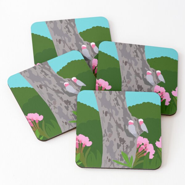 Item preview, Two Pink Galahs  designed and sold by Digitaldingo.
