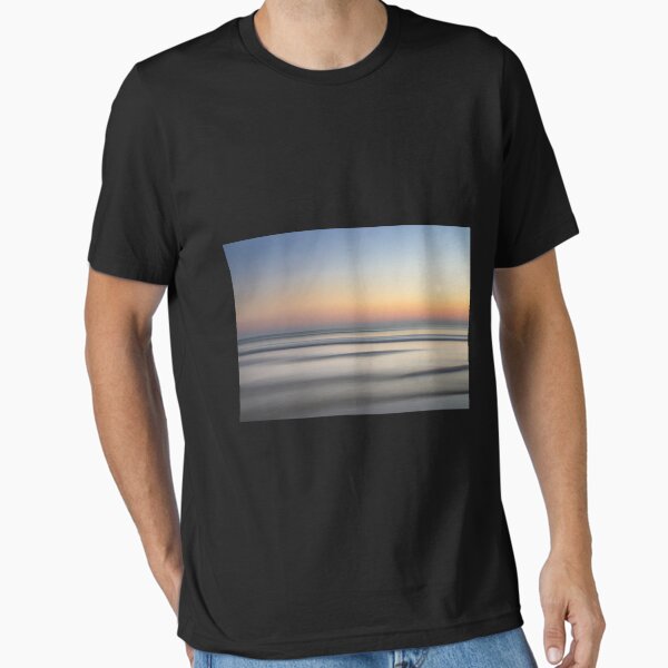 Item preview, Mystic Eerie Sunset Ocean Waves Long Exposure Canvas Print designed and sold by alexanderneni.