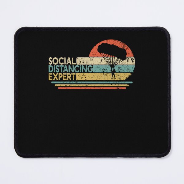 Item preview, Social Distancing Expert Skydiving Vintage Sky Diver designed and sold by NancyxEasSHOP.
