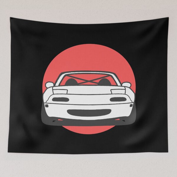 Item preview, NA Miata Sticker designed and sold by alexanderneni.