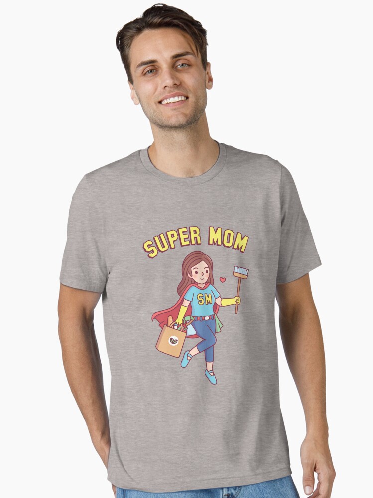 Cute Super Mom Funny Mothers day